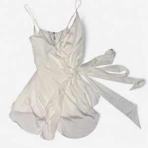 Lucy in the Sky White Bow Dress